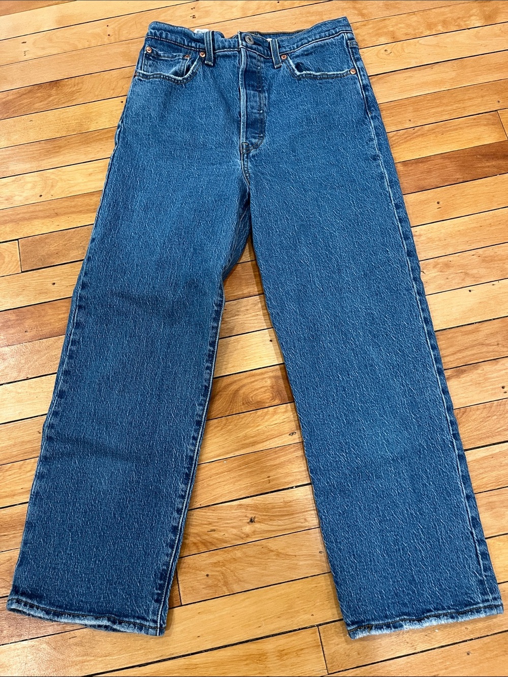 Levi’s Ribcage Straight Ankle Jeans